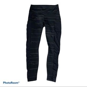 Guru Active Sheer Panel Leggings with Pockets